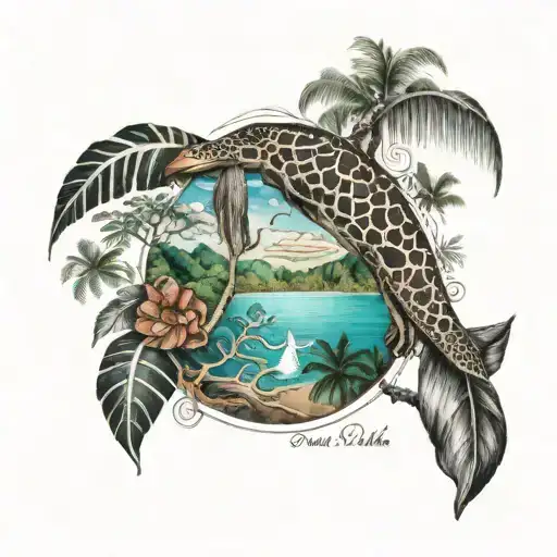 Pura Vida Spelled With Costa Rica Nature