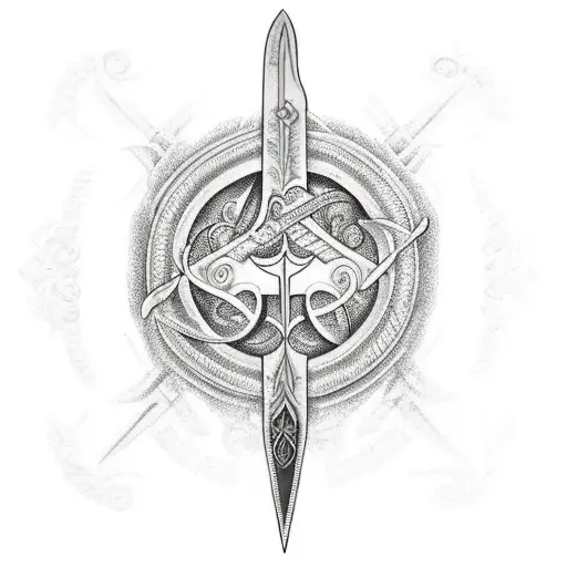 Sword With Yggdrasil