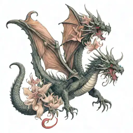 Dragon And Lycoris