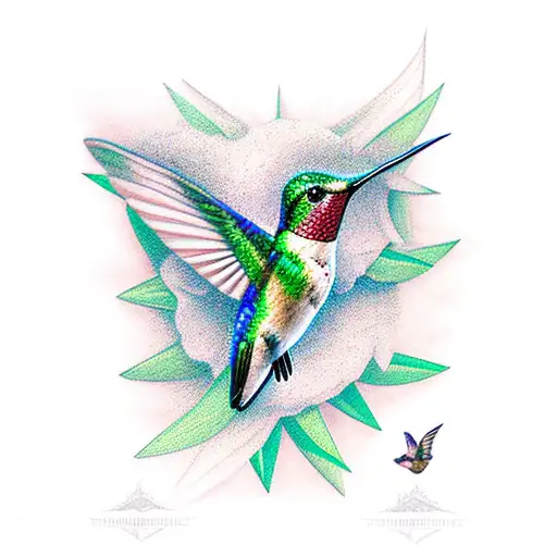 Hummingbird Within Virgo Stars