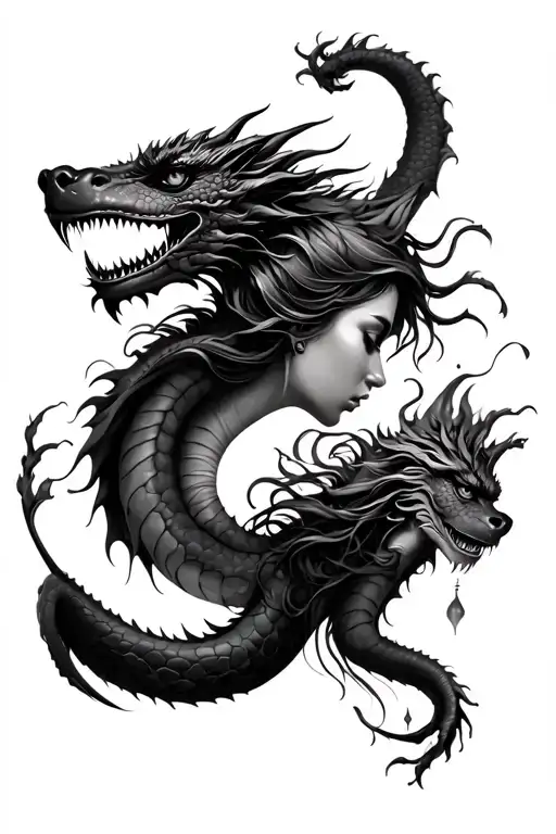 Dragon With Virgo Woman