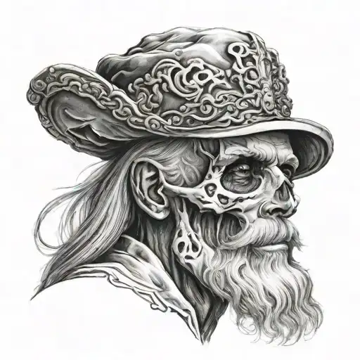 The White Beard Skull