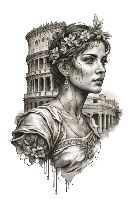 Girl In Rome