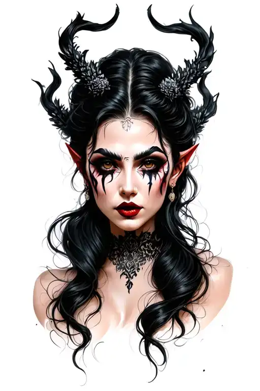 Beautiful Evil Woman