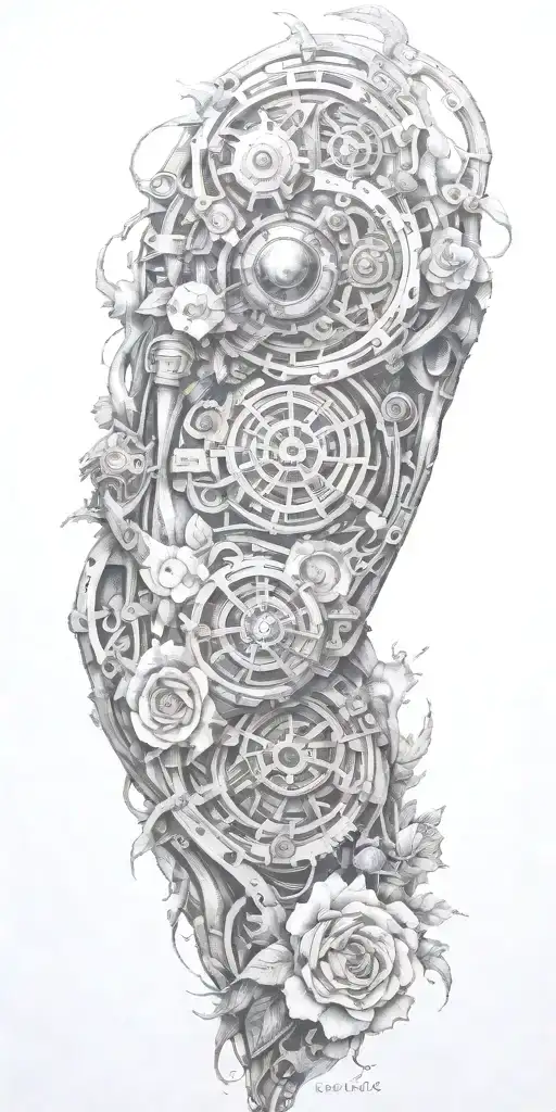 Tool Esque Tattoo Inspired