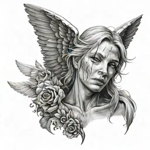 Angel Face With A Scar