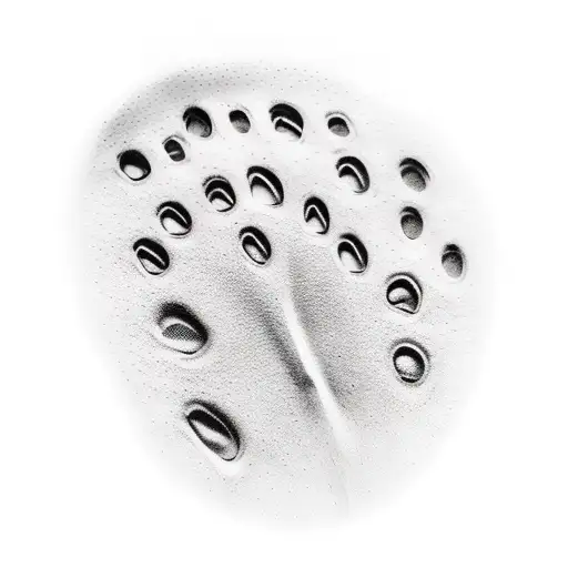 Dog Pawprints On A Vine