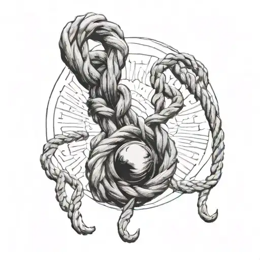 Semicolon In A Design Of A Noose