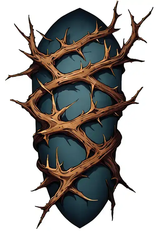 Thorns Wrapped Up Ur Arm Sleeve