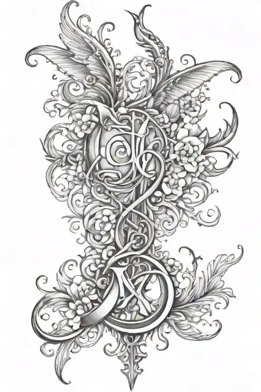 Mystical For Kids Initials Y