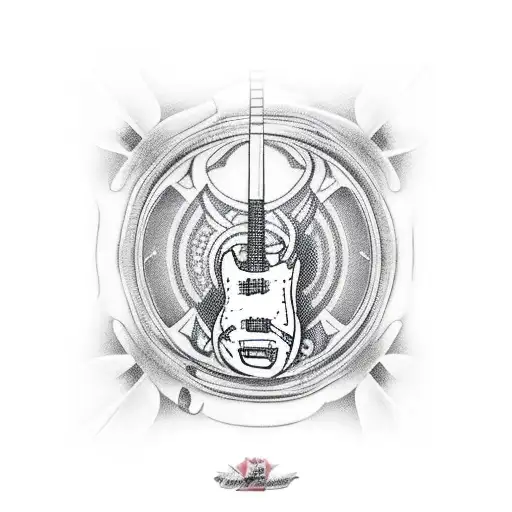 Airplane Whith Guitar