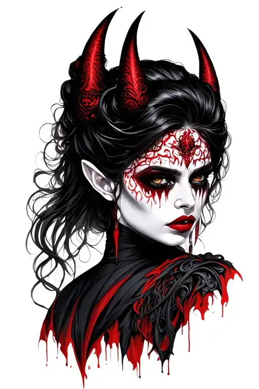 Beautiful Evil Woman