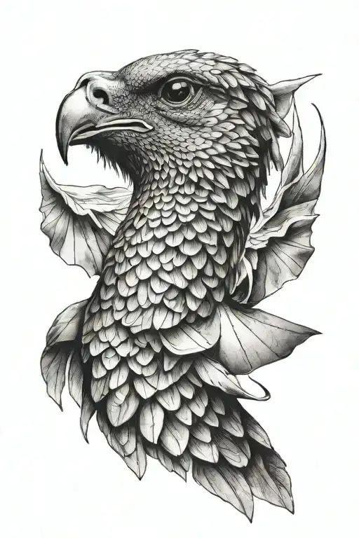 Dragon Scale Mail Pigeon