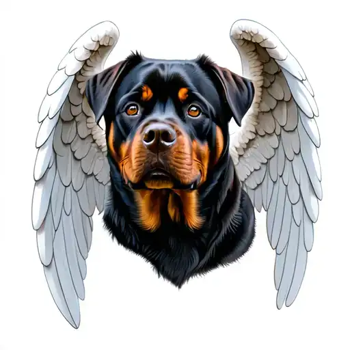 Rottweiler Angel