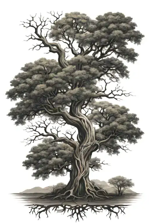 Tree Of Life Tattoo Design
