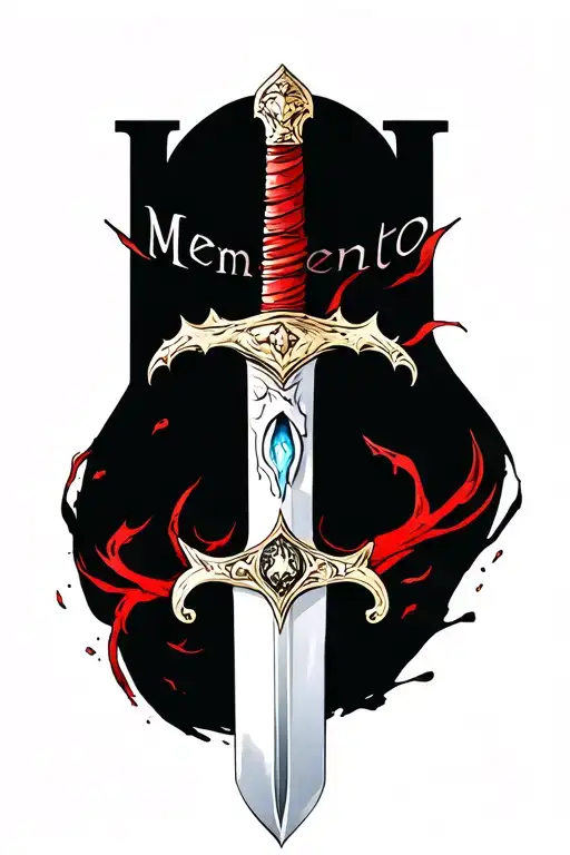 Lucifer's Tear With Sword And The Word Memento Died