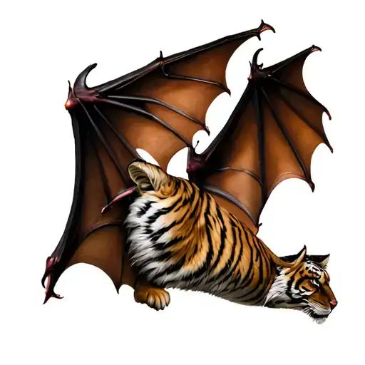 Tiger Bat Wings