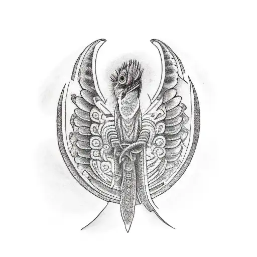 Quetzalcoalt With Mayan Calendar