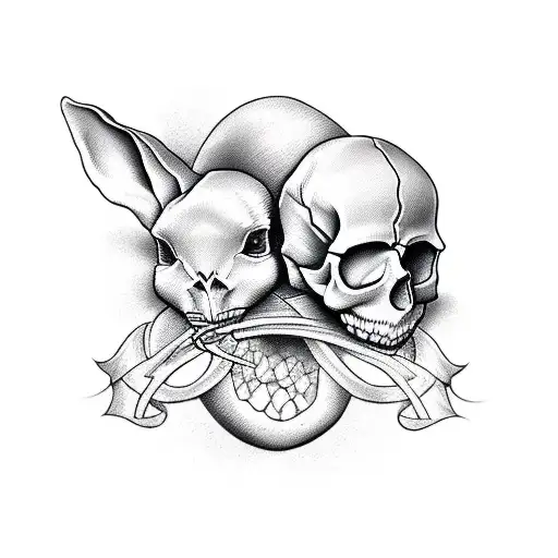 Skull And Rabbit