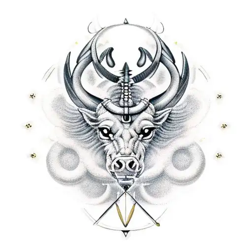 Sagittarius Symbol With Death