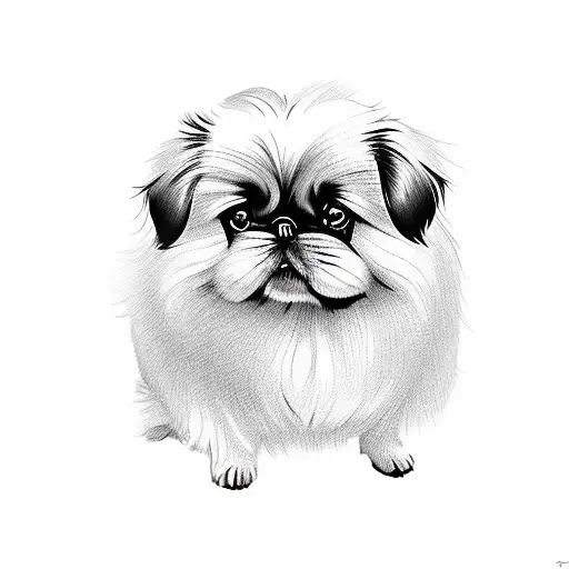Sassy Pekingese Dog