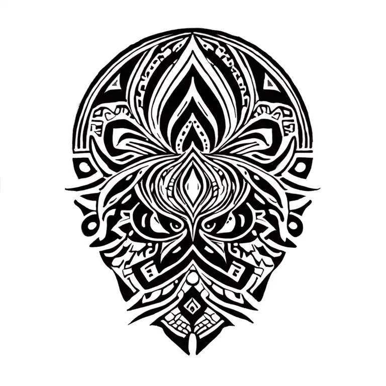 African Tribal Patterns Integrated