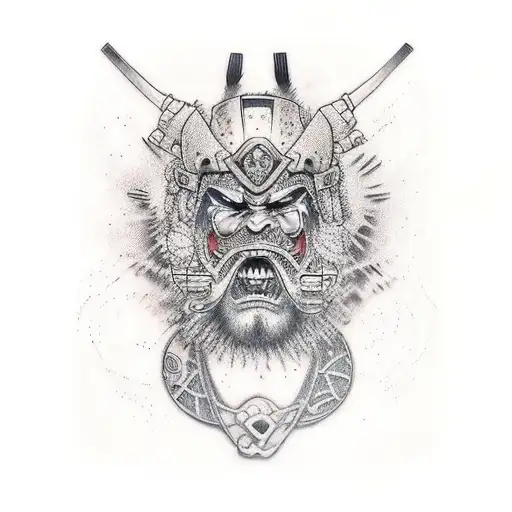 Samurai Corpo Inteiro