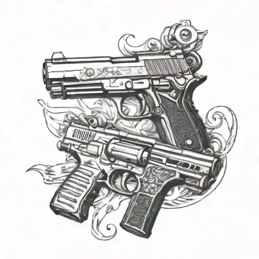 Motivational And Gun