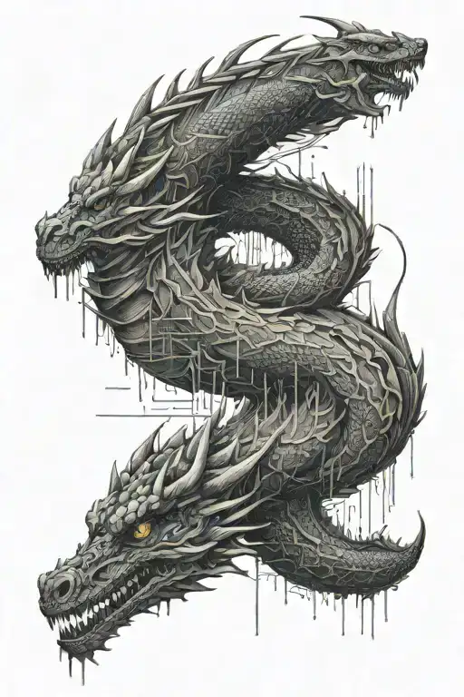Dragon Binary Code Forming