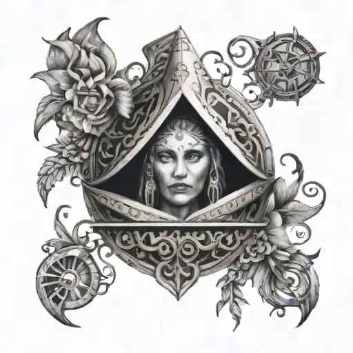 Fortune Teller Mysterious Beautiful