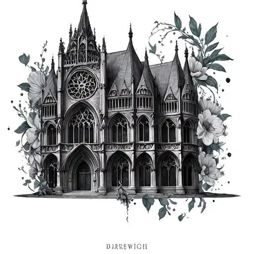Gothic Floral Gothic Architecture
