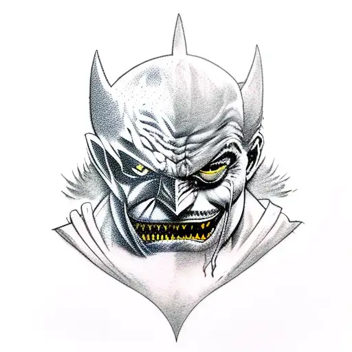 The Batman Who Laughs With The Arkham Asylum Joker