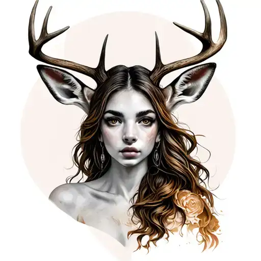 Deer Antler Woman