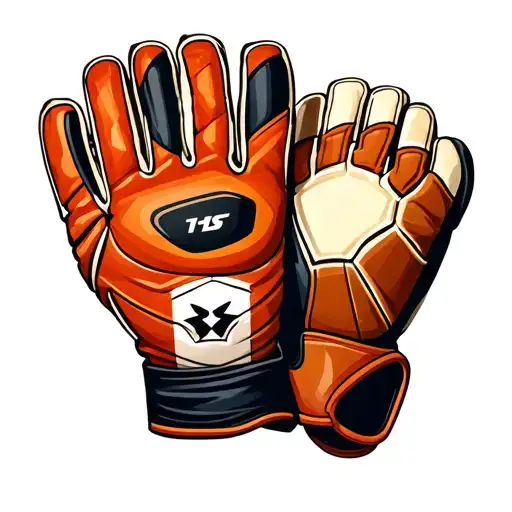 Goalkeeper Glove With Football