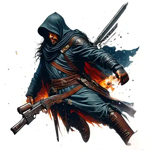 An Assassin Who Makes The Jump Of Faith