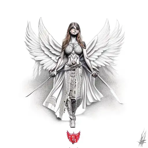Female Angel Knight