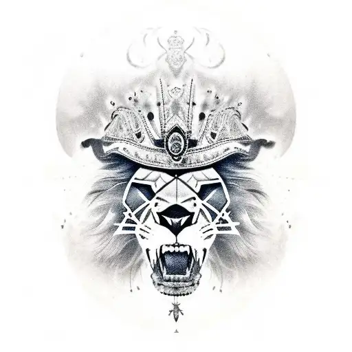 Lion Loyalty Skull Gun