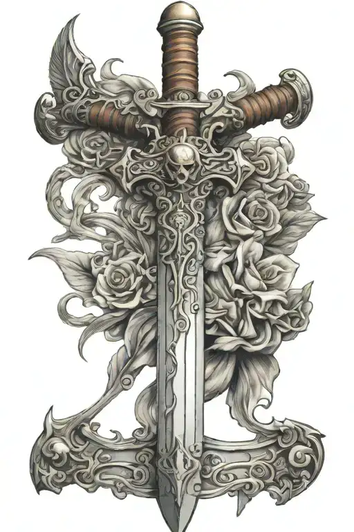 Sword That Has Do No Trust On The Handle