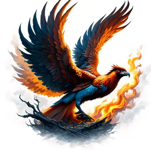 The Rising Phoenix Rising From Ashes