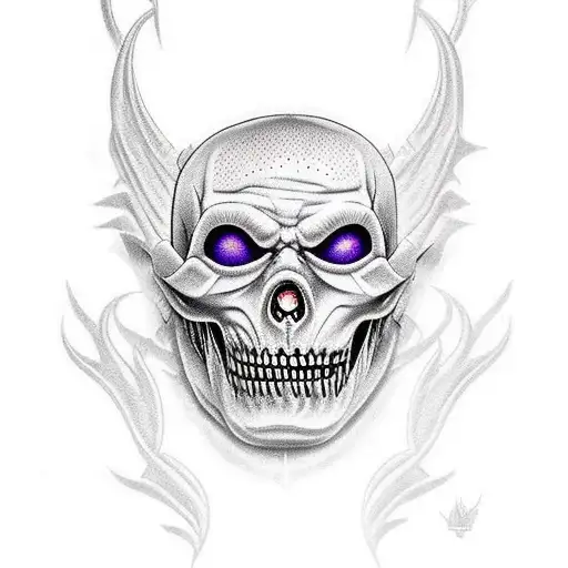 Evil And Good Masks Together