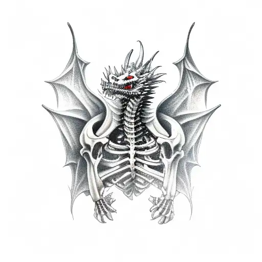 Skelton Of Dragon