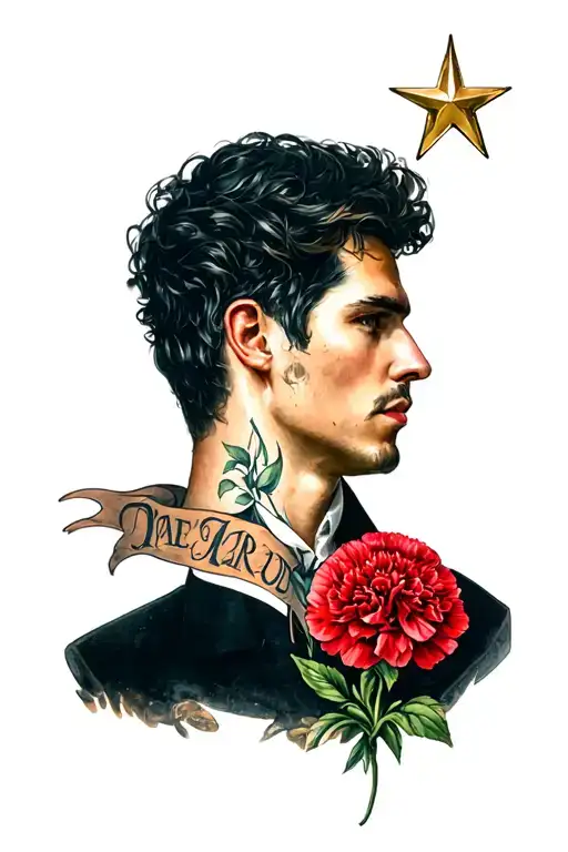 Master By Name And A Carnation And A Star Of The