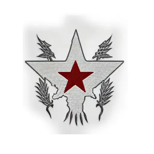 Texas Waving Flag With Soldier