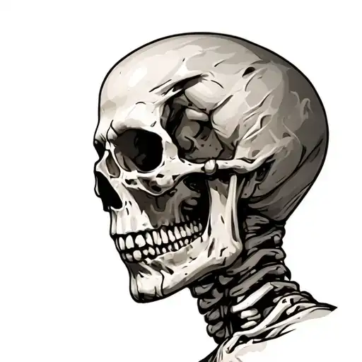 Cold Man Skeleton Skin