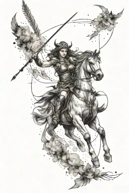 Valkyrie Sagittarius Constellation
