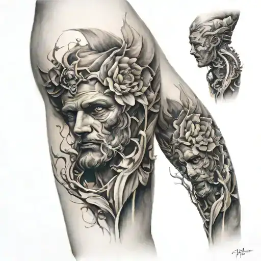 Sleeve In Realism Style
