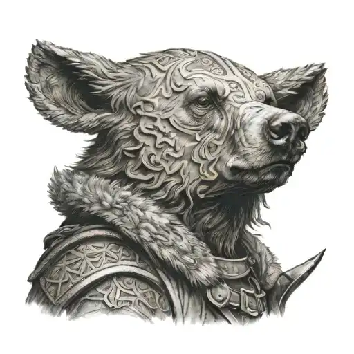 Nord Warrior With Bear