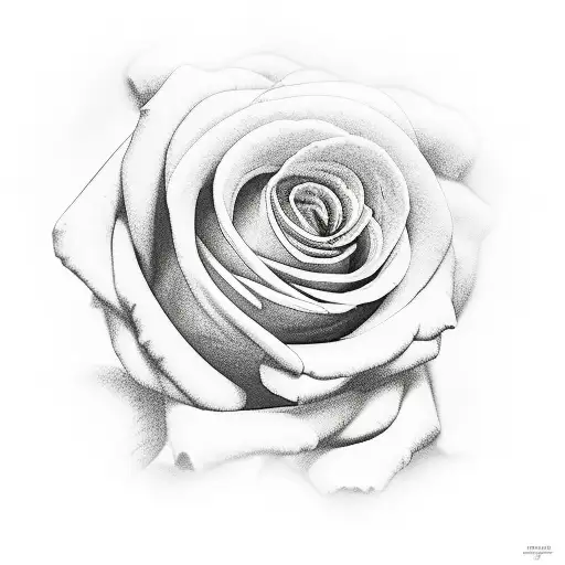 Grim Reaper In A Field Of White Roses