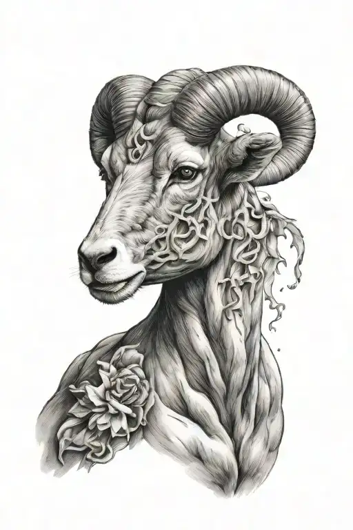 Aries With Scars Wounds