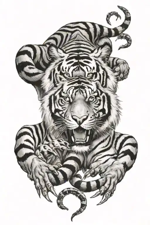 Tiger With Scorpion Soviet Union 1986